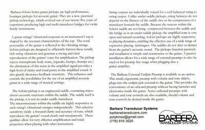 Barbera acoustic guitar pickup brochure back doc II.jpg